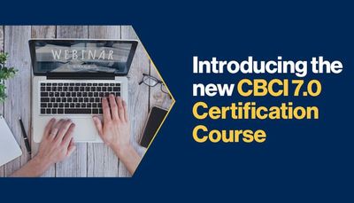 Introducing The New CBCI 7.0 Certification Course | BCI