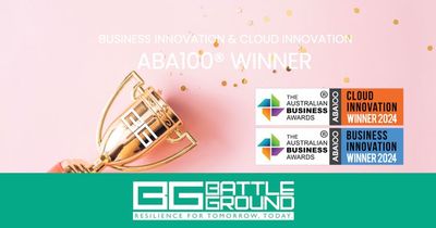 Battleground secures dual honours in 2024 Australian Business Awards for Business and Cloud Innovati