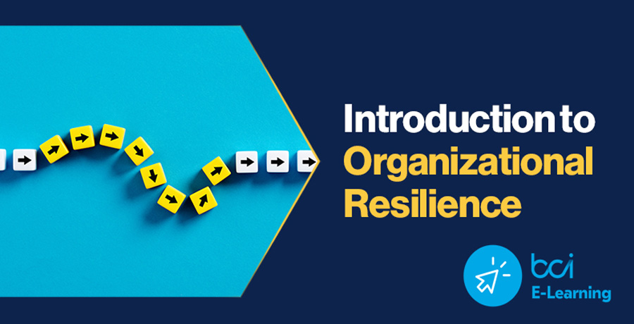 BCI Introduction to Organizational Resilience Course