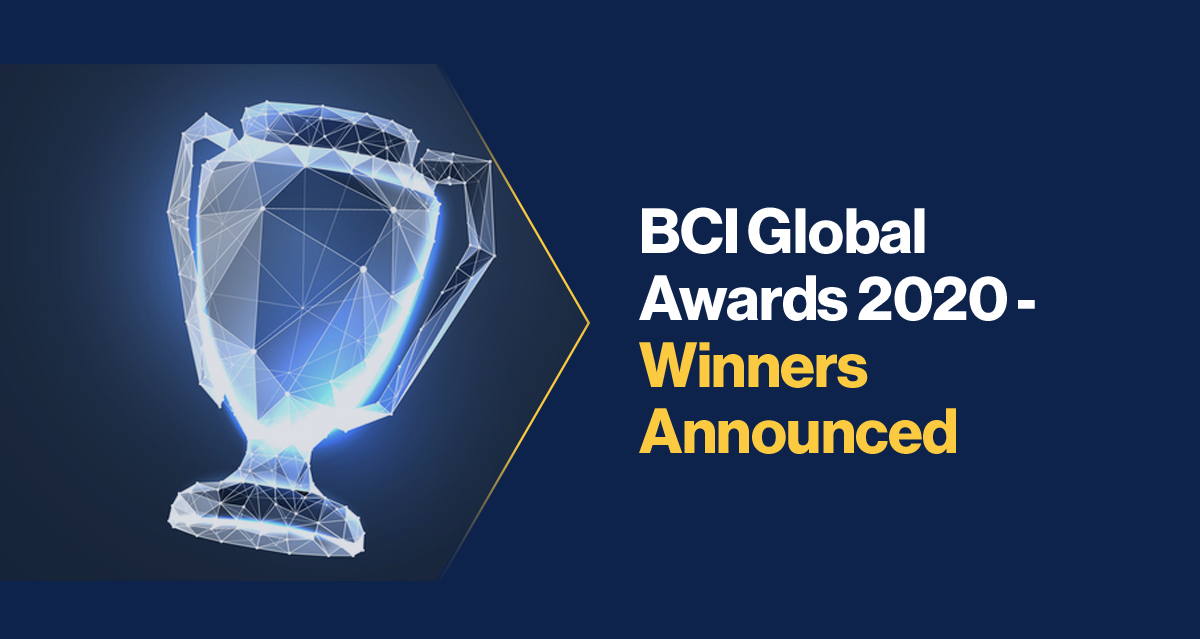 BCI Global Award Winners 2020 | BCI