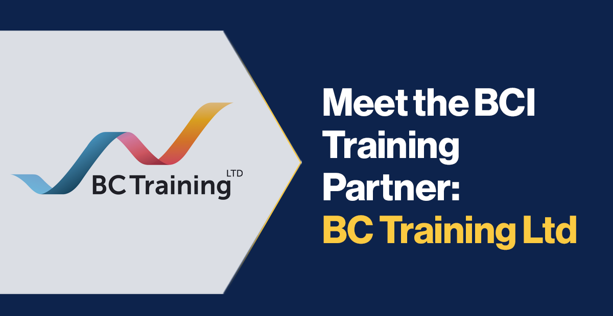 Meet The BCI Training Partner: BC Training Ltd | BCI